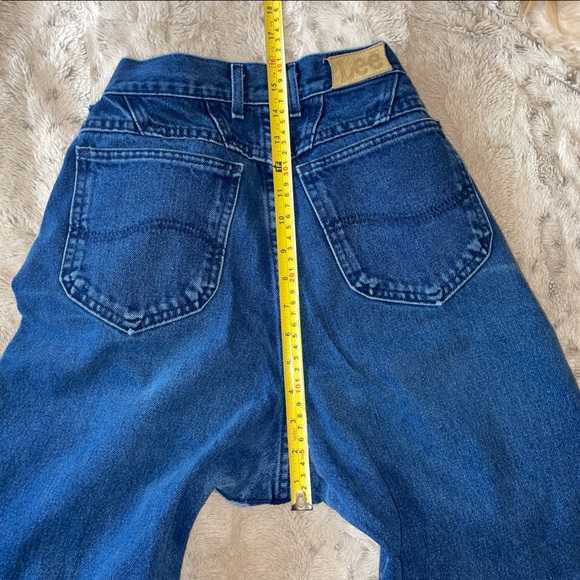 Vintage Lee beautiful Blue Jeans - Picture 13 of 15